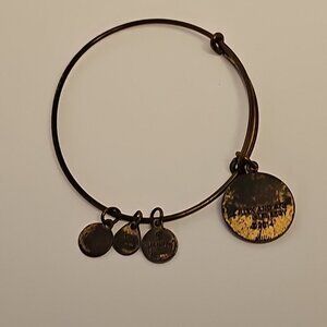 Alex And Ani Initial "S" Charm Bangle